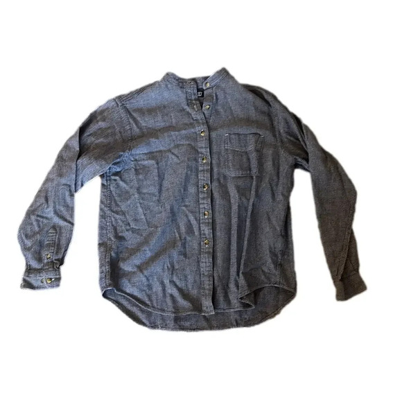 Lands’ End 100% Cotton Button Down Shirt Size L - Picture 3 of 4